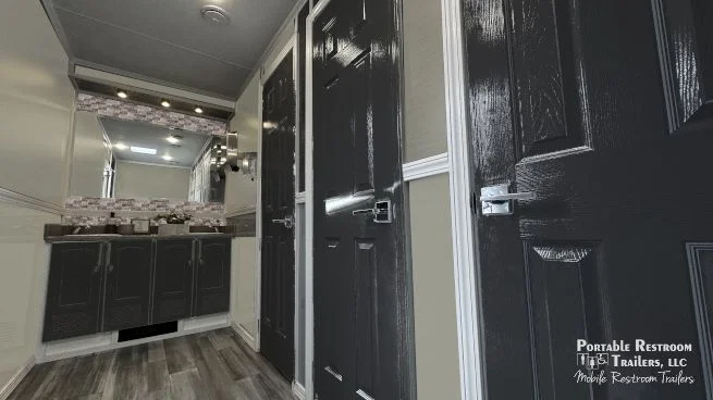 6 Station Restroom Trailer | SOLAR Quietude - Green Certified