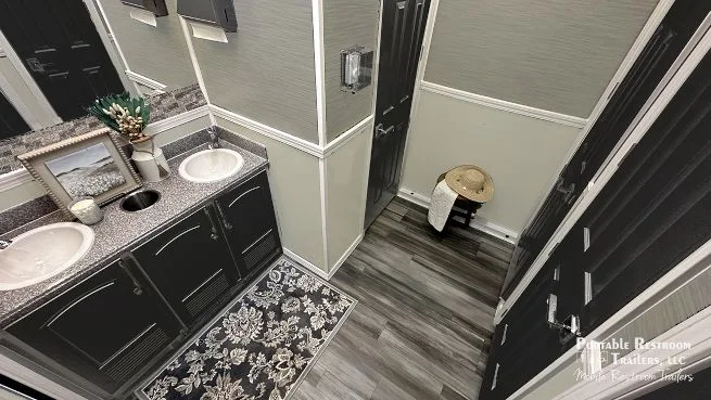 8 Station Restroom Trailer | SOLAR Quietude Series - Green Certified