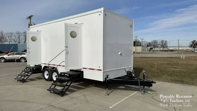 8 Station Restroom Trailer | SOLAR Quietude Series - Green Certified - Image 10