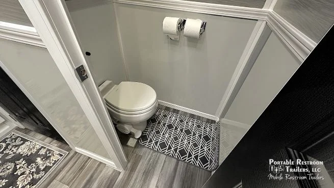 8 Station Restroom Trailer | SOLAR Quietude Series - Green Certified - Image 4