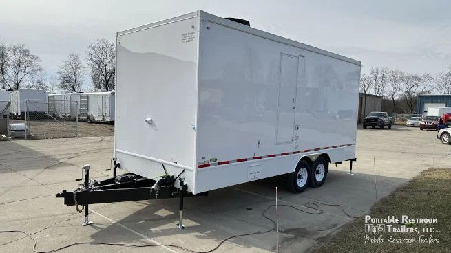 8 Station Restroom Trailer | SOLAR Quietude Series - Green Certified - Image 7
