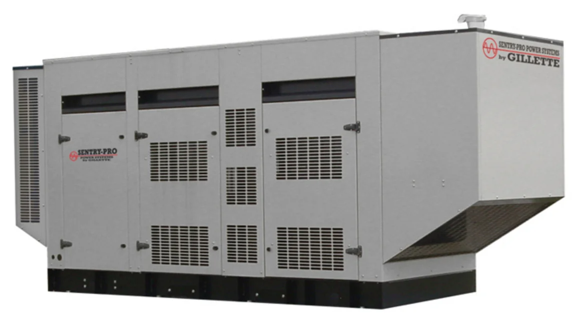 Gillette SPVD-3500 Standby Generator (350kW)