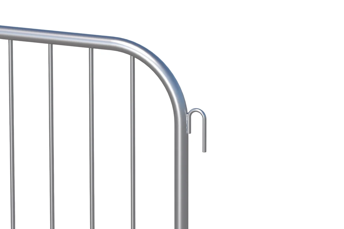 Crowd Control Barriers - 3'7.2" Tall x 7'6" Wide with 16 bars - Image 3