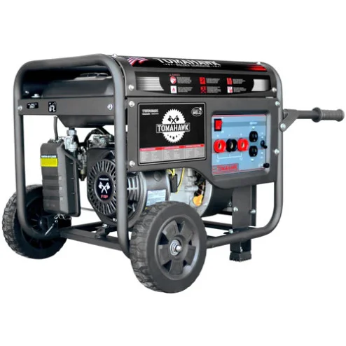 Tomahawk TWG120A 7 HP Gas Powered Portable 2,200 Watt Generator w/120 Amp Welder