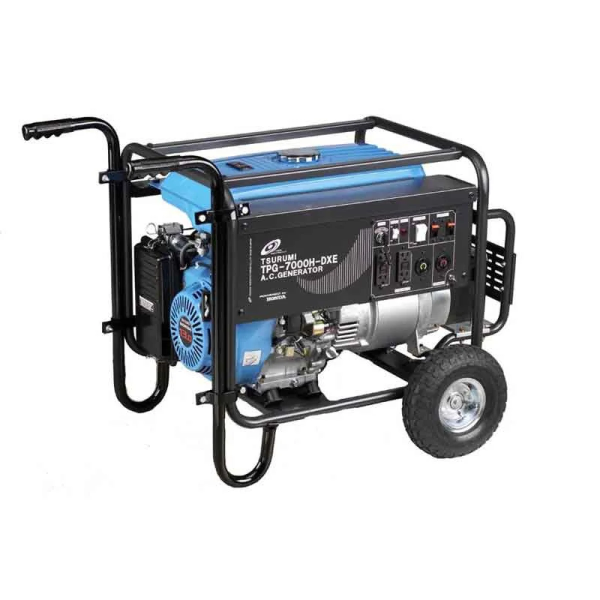 Tsurumi Engine Driven Generators TPG4-7000HDX Recoil Start - Image 2