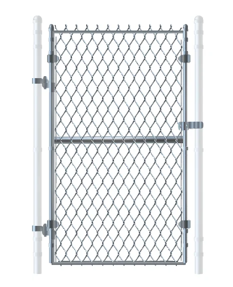 Temporary Fence Panel - 8'6" Tall x 8' Wide Panel: Gate Kit