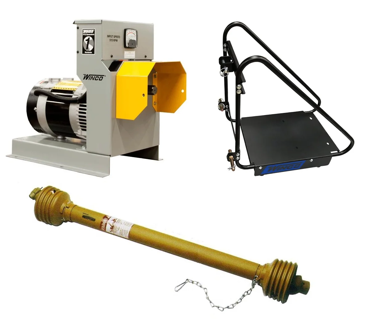 Winco W10PTOS PTO 3-Pt Hitch Package (10kW)