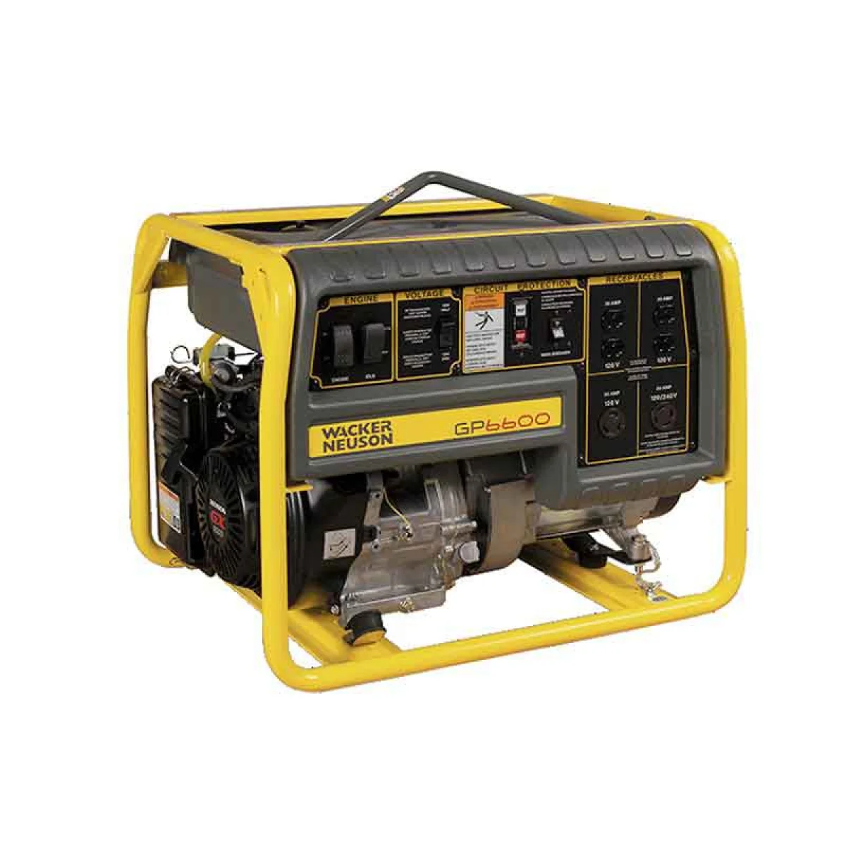 Wacker 6600W Portable Generator GP6600A - Image 2