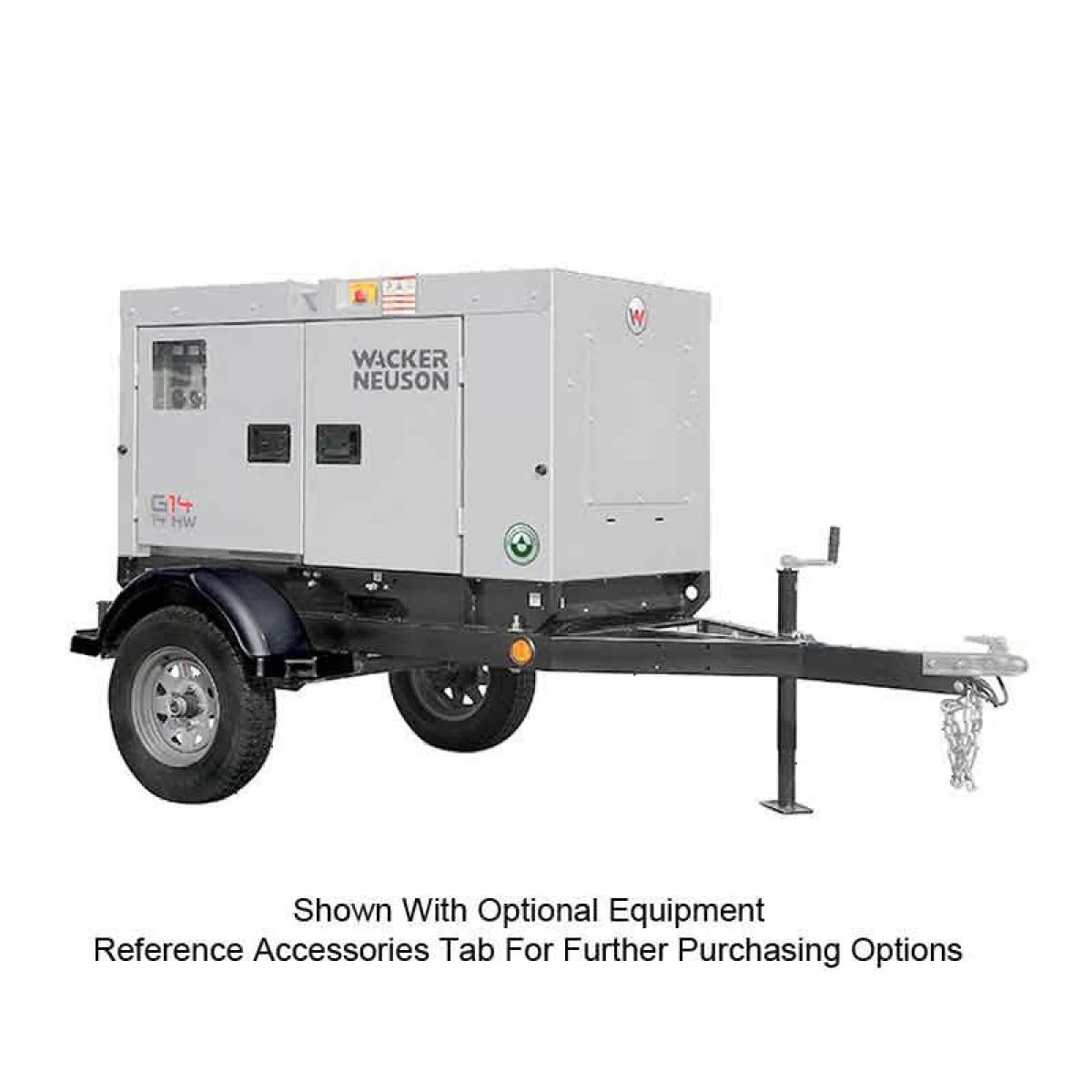 Wacker 14.2kW Mobile Generator G14 - Image 2