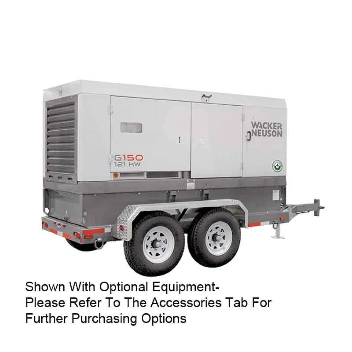 Wacker 120kW Mobile Generator G150 Cold Weather Edition T4F - Image 2