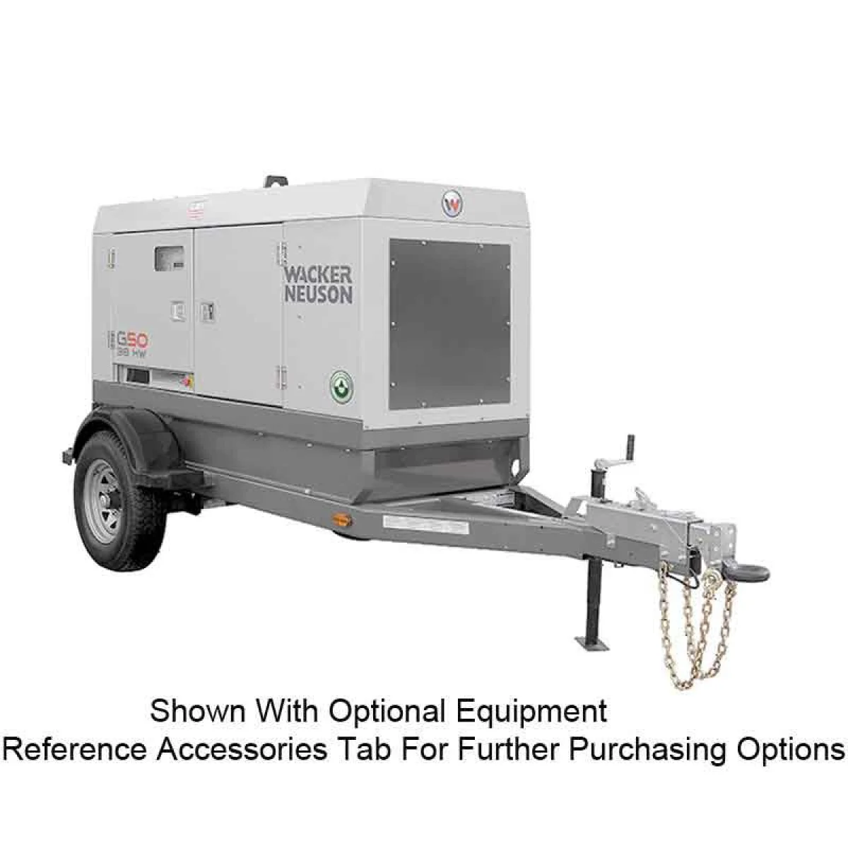 Wacker 42kW Mobile Generator G50 Cold Weather Edition T4F - Image 2