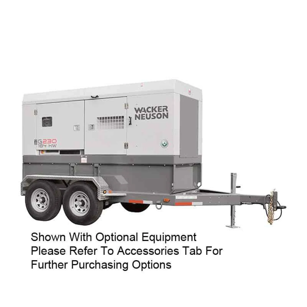 Wacker 184kW Mobile Generator G230 Cold Weather Edition - Image 2