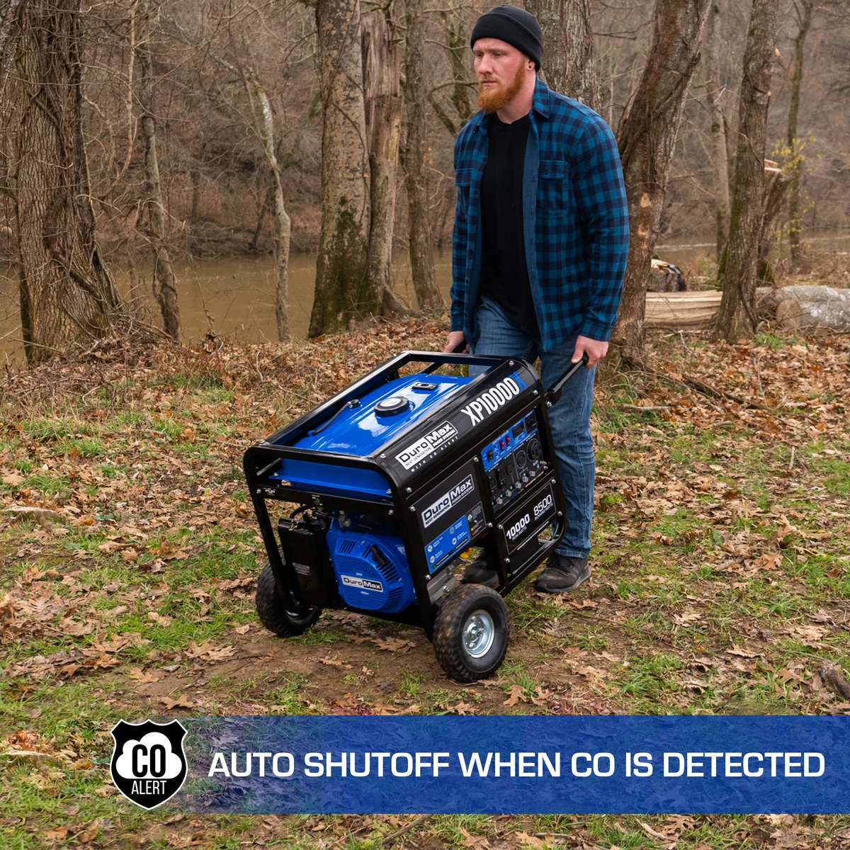 10,000 Watt Gasoline Portable Generator w/ CO Alert - Image 7