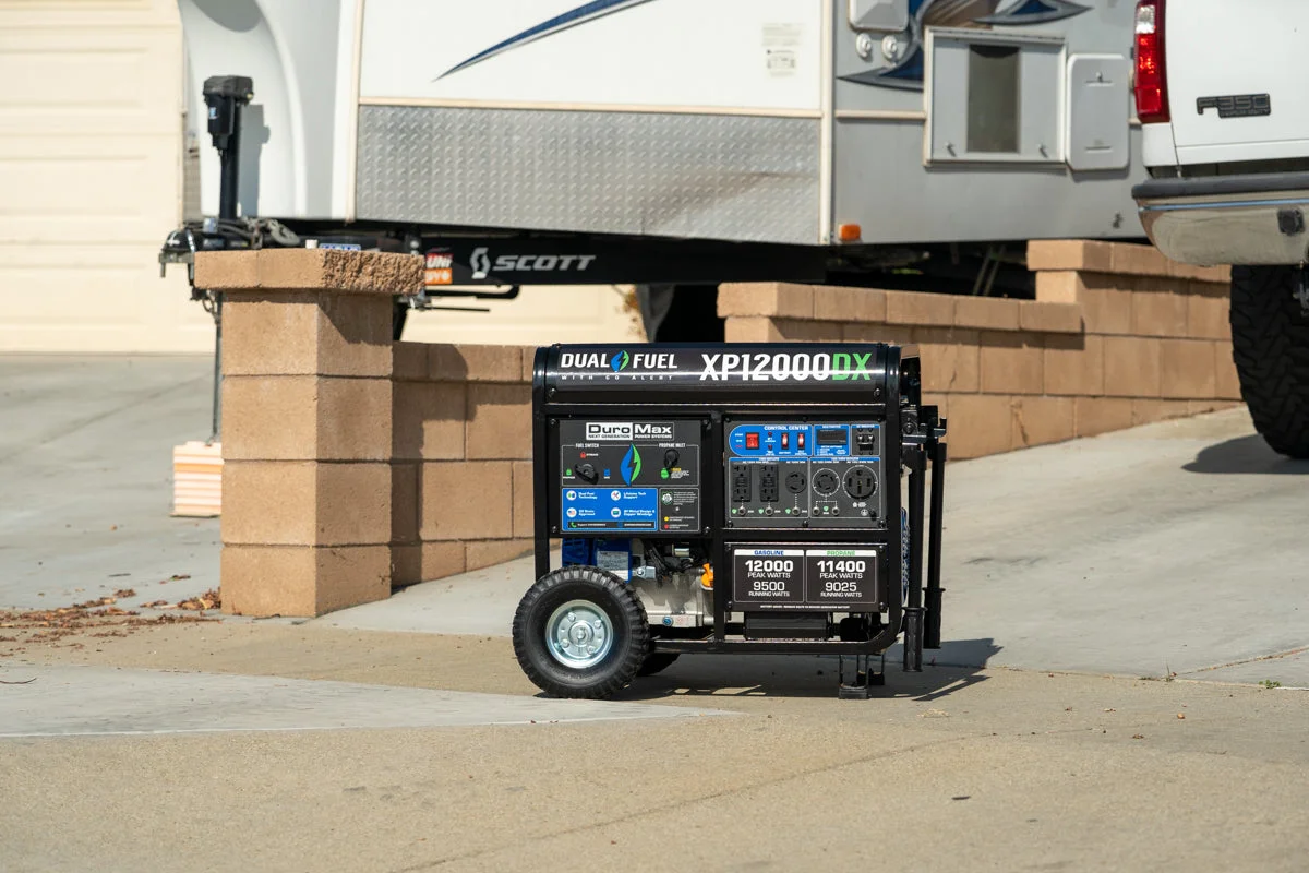 12,000 Watt Dual Fuel Portable Generator w/ CO Alert - Image 28
