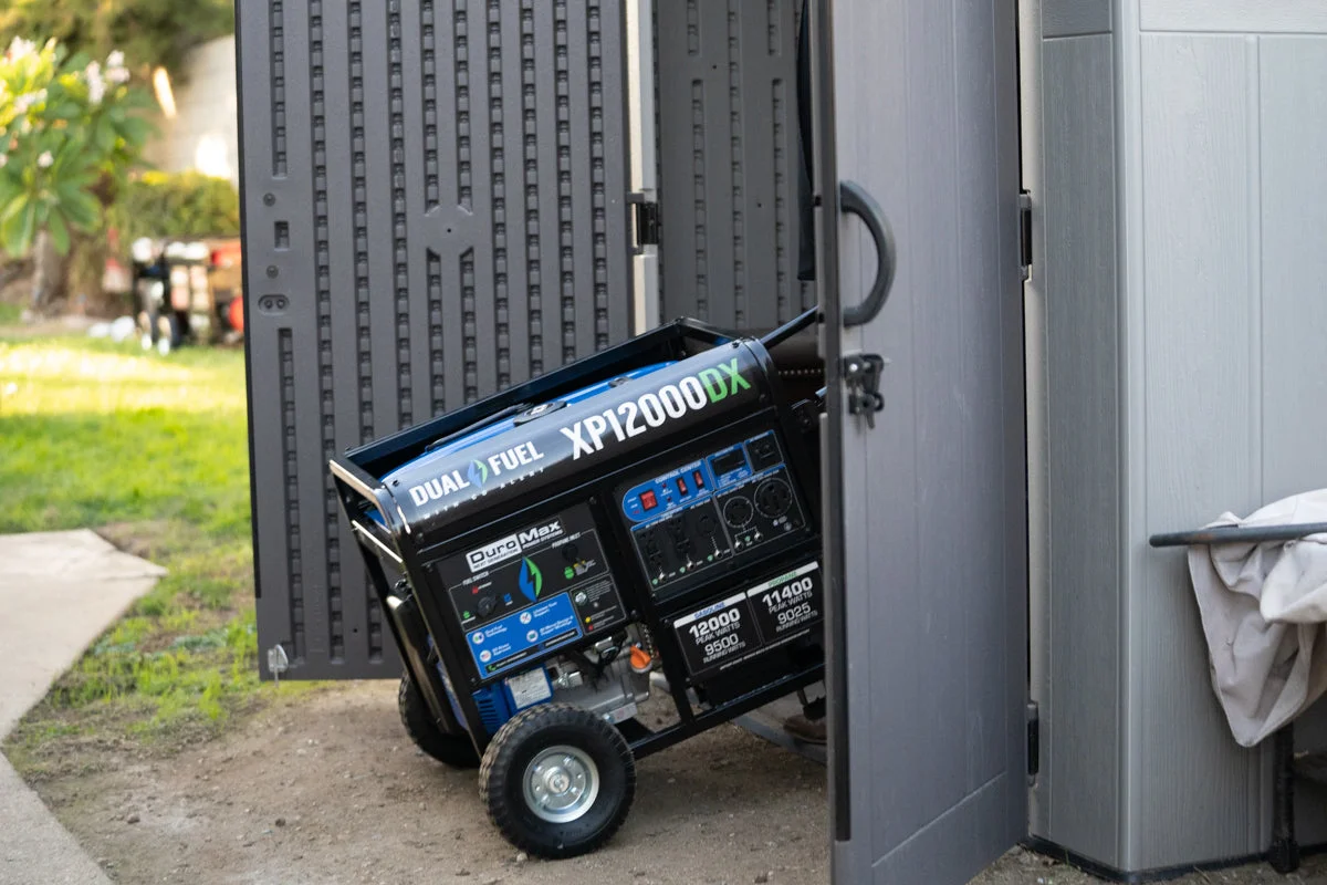 12,000 Watt Dual Fuel Portable Generator w/ CO Alert - Image 29