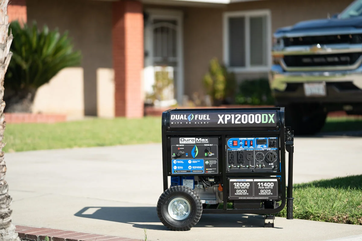 12,000 Watt Dual Fuel Portable Generator w/ CO Alert - Image 32