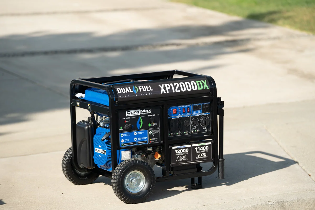 12,000 Watt Dual Fuel Portable Generator w/ CO Alert - Image 35