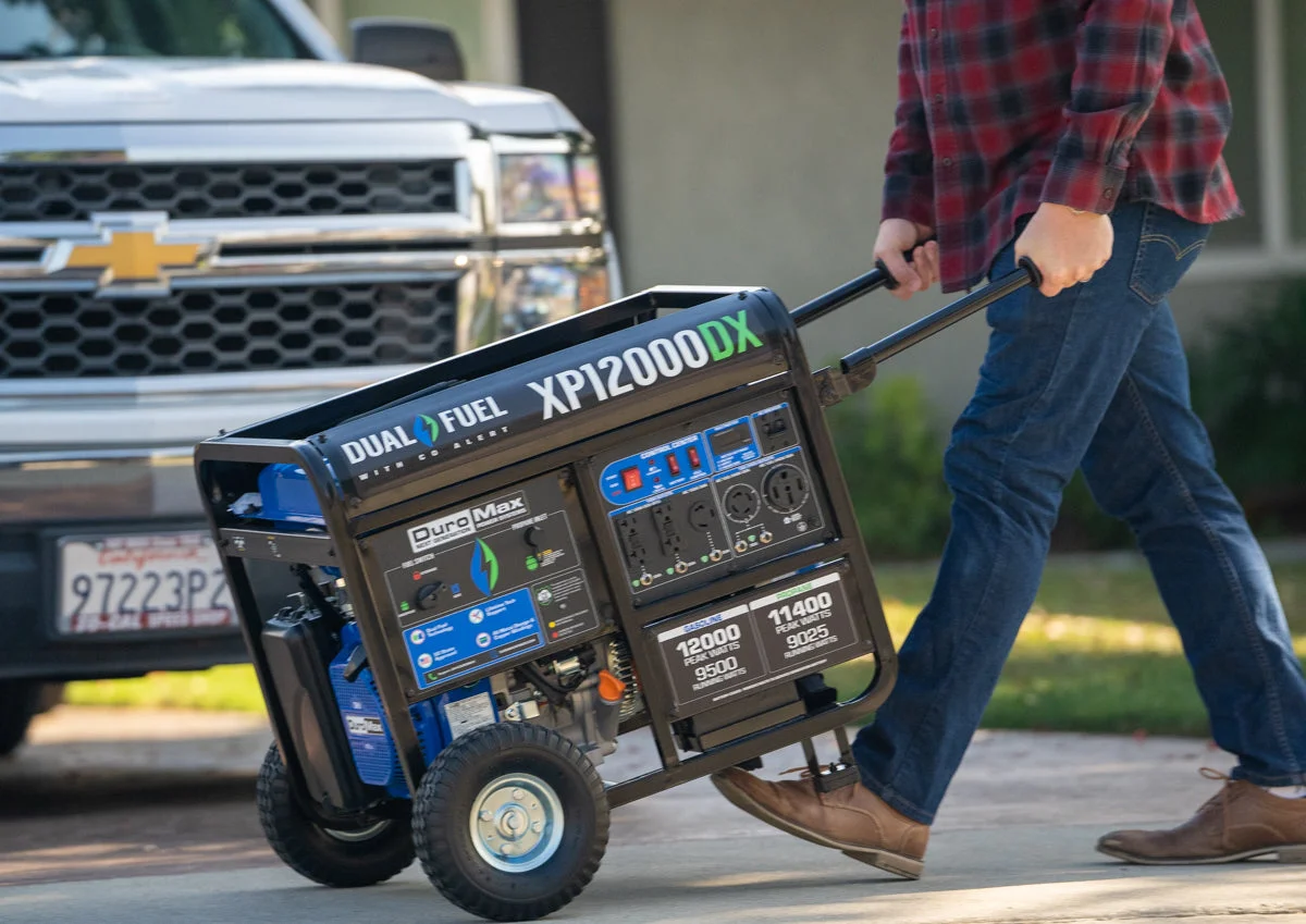 12,000 Watt Dual Fuel Portable Generator w/ CO Alert - Image 37