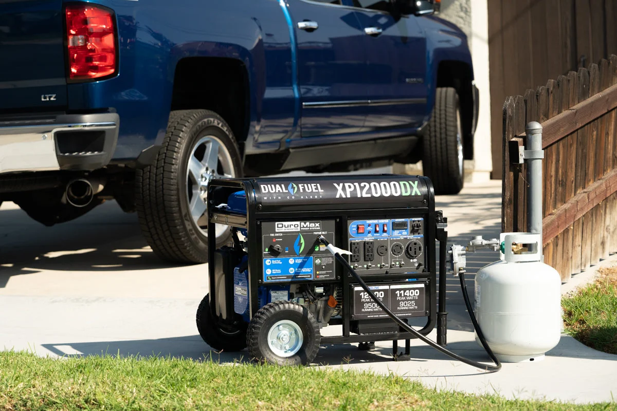12,000 Watt Dual Fuel Portable Generator w/ CO Alert - Image 40