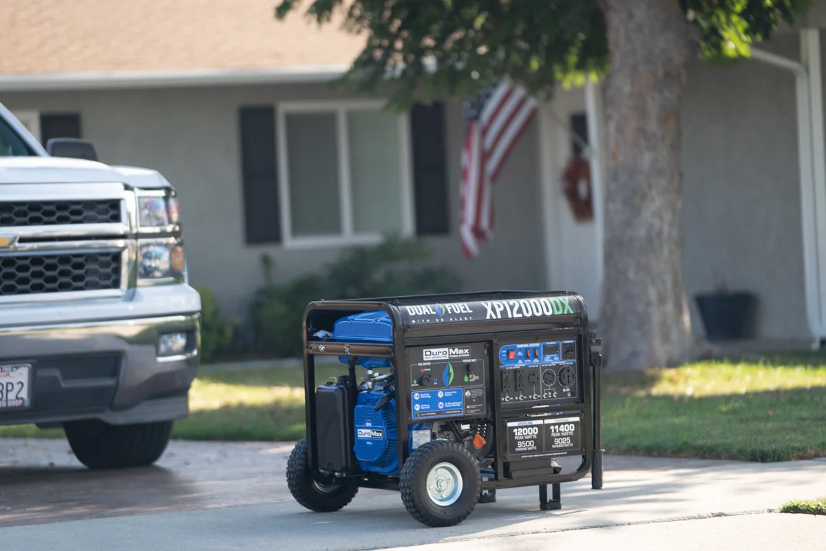 12,000 Watt Dual Fuel Portable Generator w/ CO Alert - Image 41