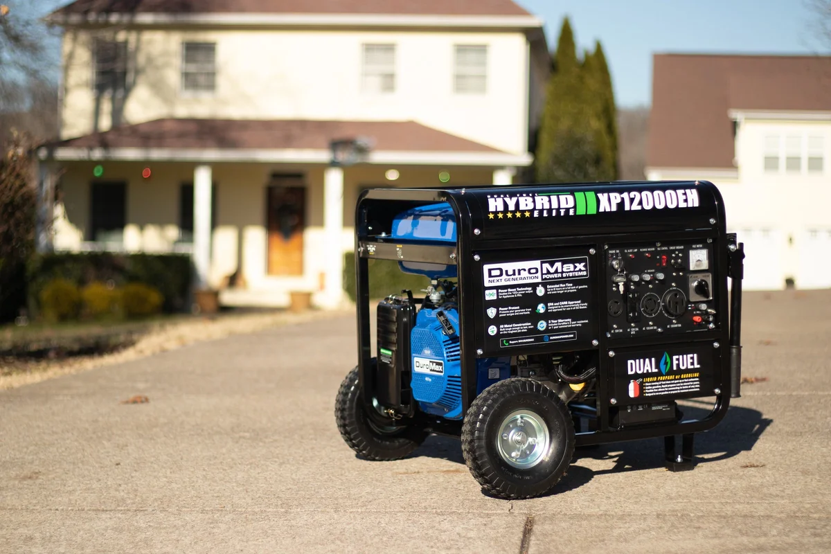 12,000 Watt Dual Fuel Portable Generator - Image 17