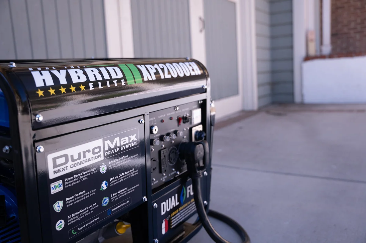 12,000 Watt Dual Fuel Portable Generator - Image 19