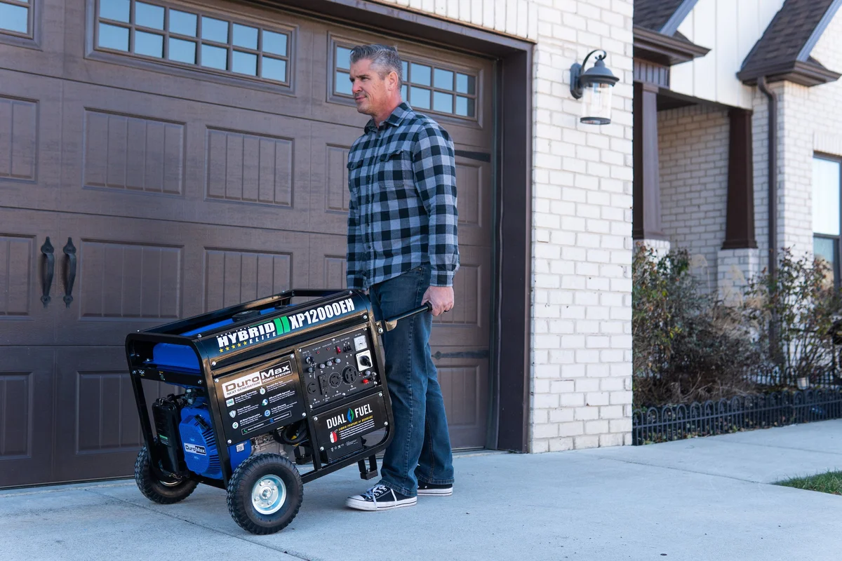 12,000 Watt Dual Fuel Portable Generator - Image 20