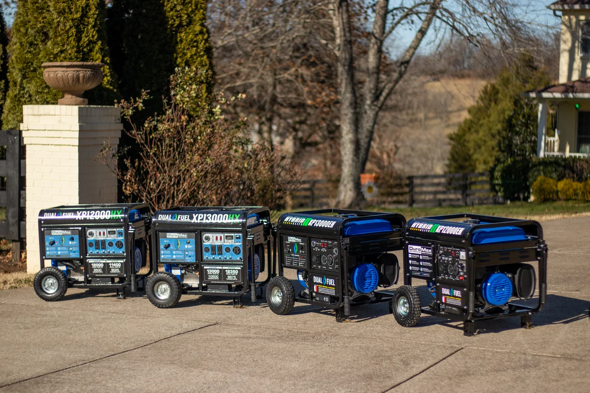 12,000 Watt Dual Fuel Portable HX Generator w/ CO Alert - Image 20