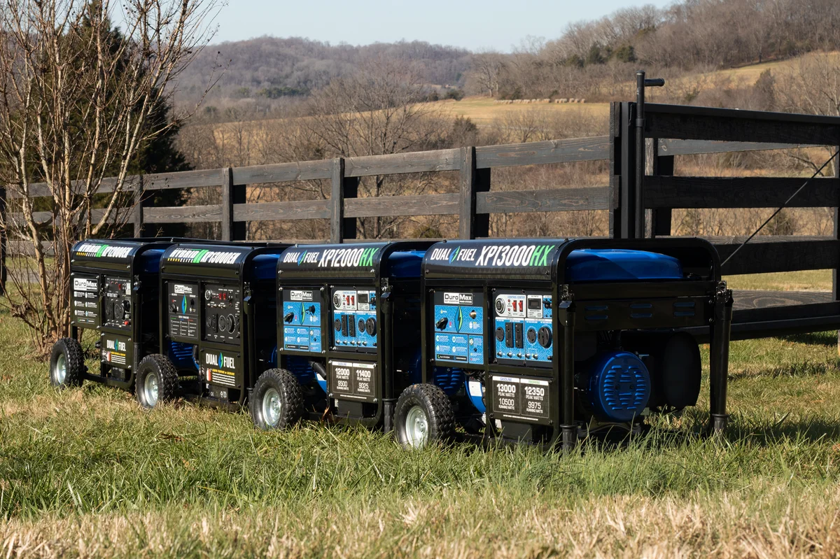 12,000 Watt Dual Fuel Portable HX Generator w/ CO Alert - Image 33