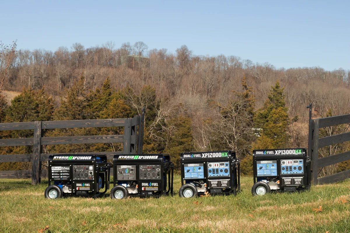12,000 Watt Dual Fuel Portable HX Generator w/ CO Alert - Image 38