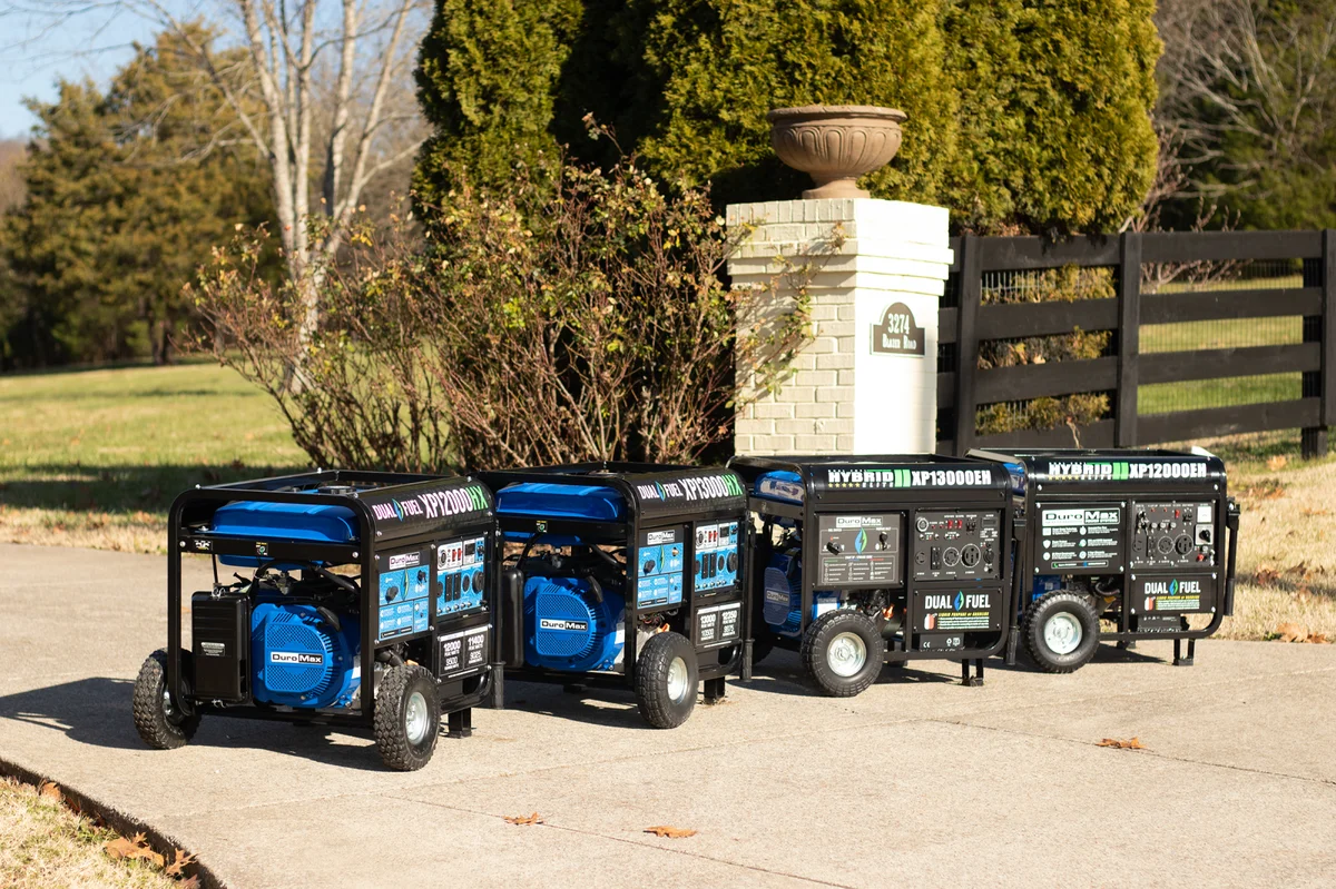 12,000 Watt Dual Fuel Portable HX Generator w/ CO Alert - Image 41