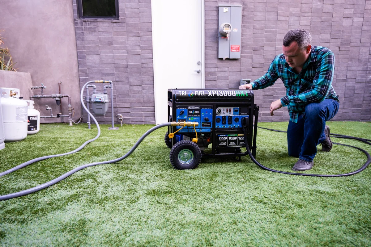 13,000 Watt Tri Fuel Portable HXT Generator w/ CO Alert - Image 17