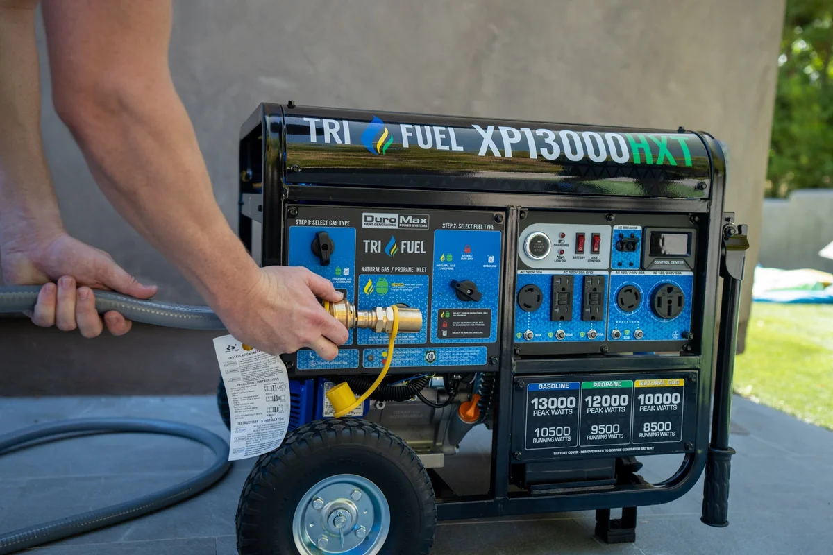 13,000 Watt Tri Fuel Portable HXT Generator w/ CO Alert - Image 32