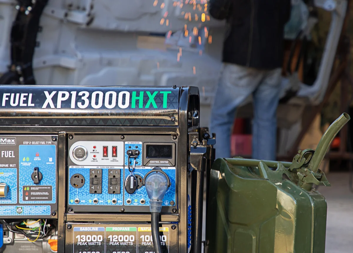 13,000 Watt Tri Fuel Portable HXT Generator w/ CO Alert - Image 40