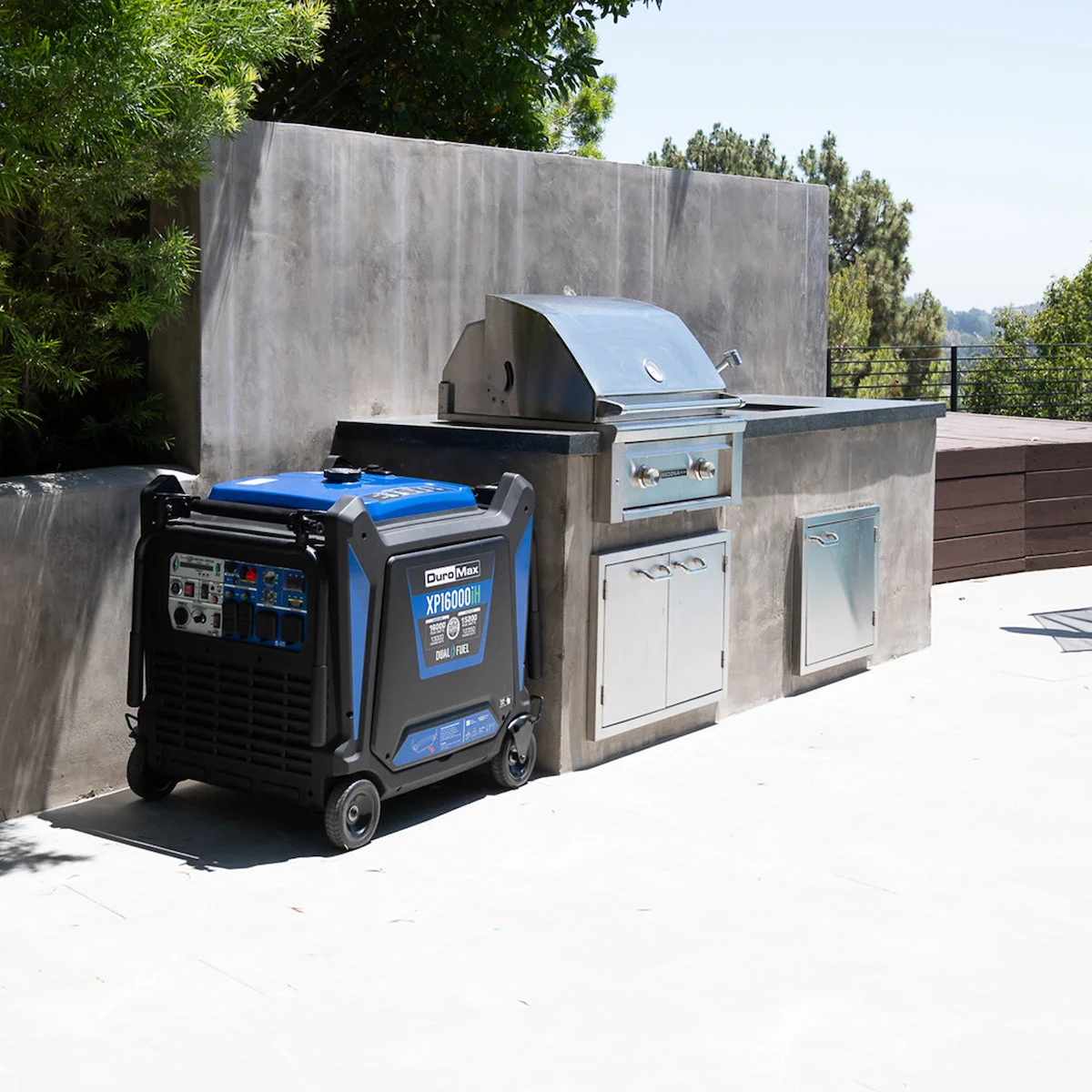 16,000 Watt Portable Dual Fuel Inverter Generator - Quiet, Low THD - Image 13