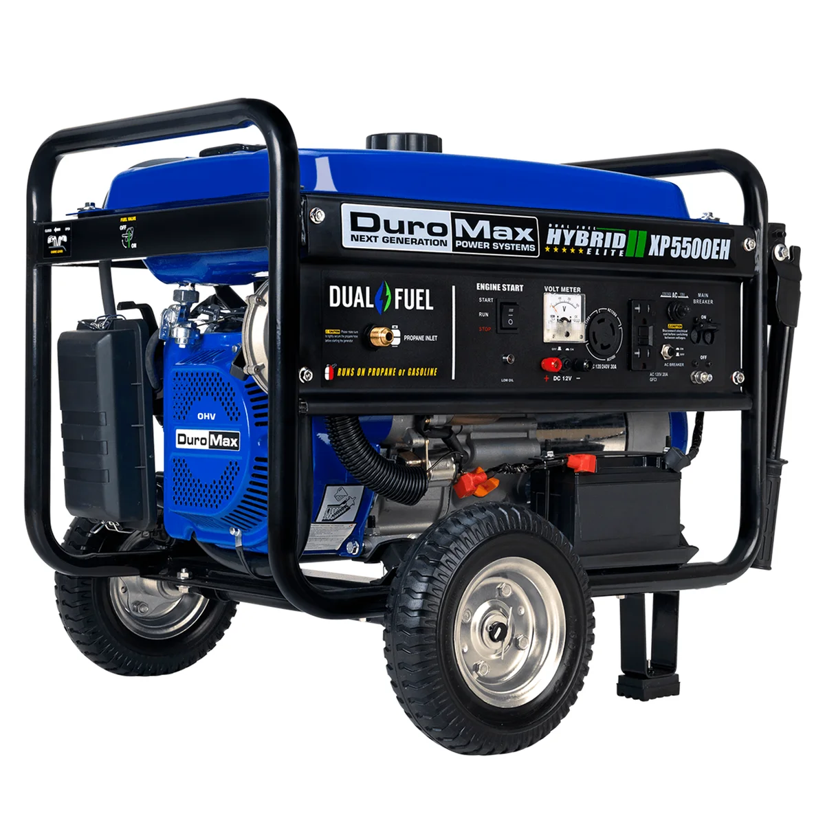 5,500 Watt Dual Fuel Portable Generator
