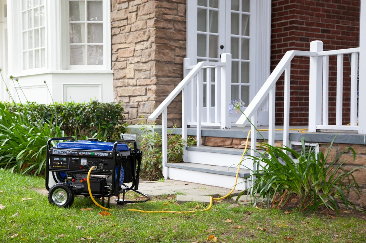 5,500 Watt Dual Fuel Portable Generator - Image 26