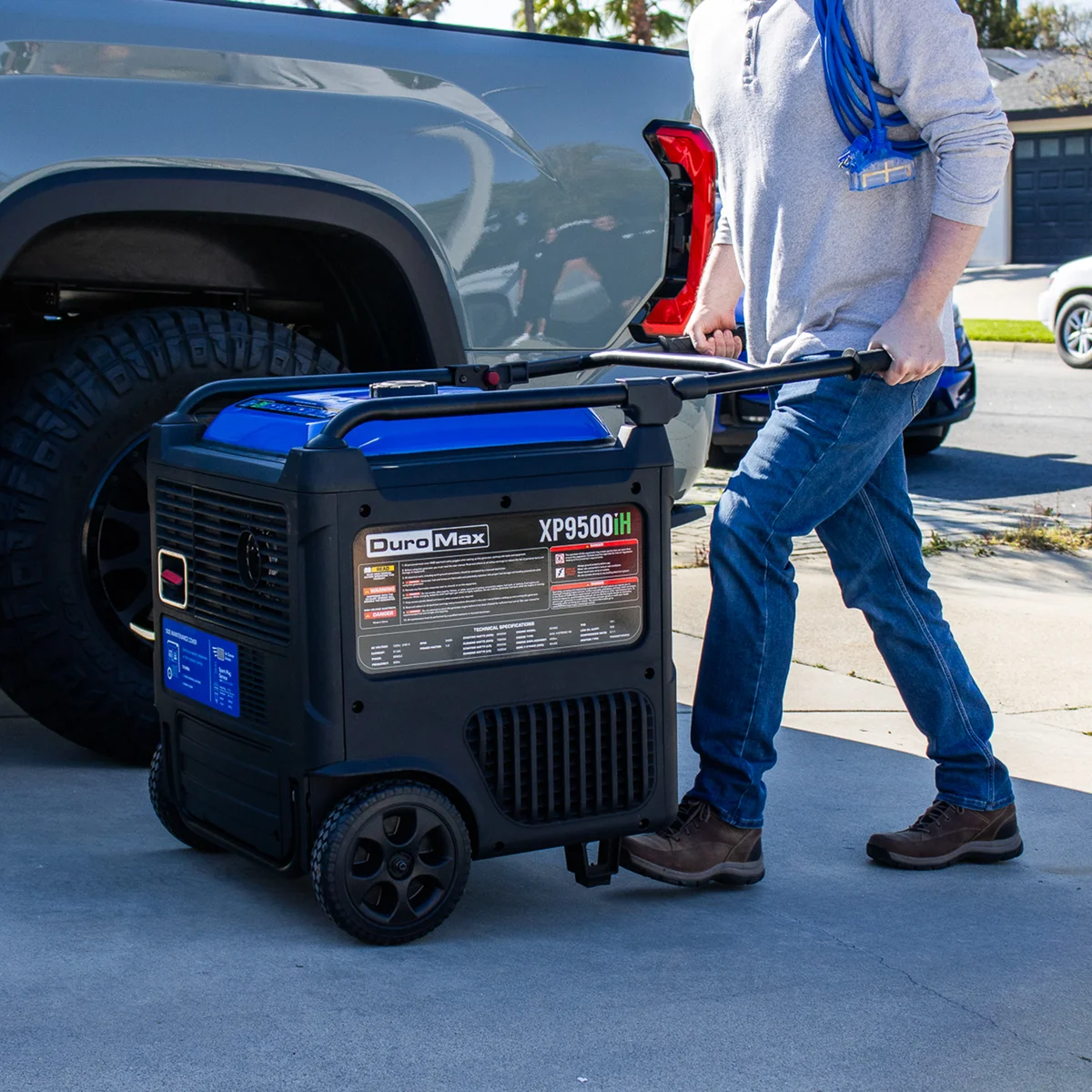 9,500 Watt Portable Dual Fuel Inverter Generator - Quiet, Low THD - Image 12