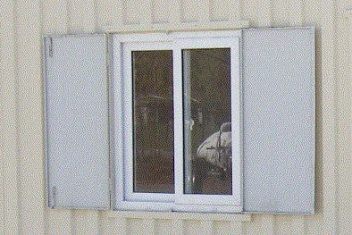 Shipping Container Window Shutter